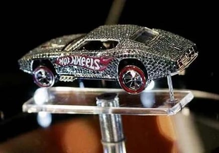 Hot Wheels de diamante